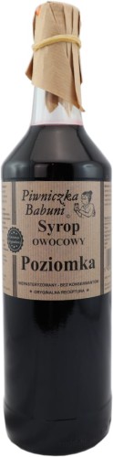 Piwniczka Babuni - syrop poziomka 1L