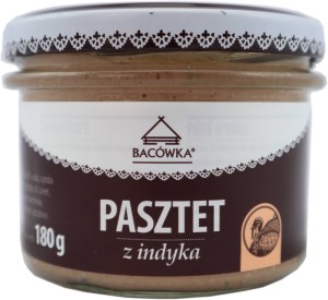 Bacówka - pasztet z indyka 180G