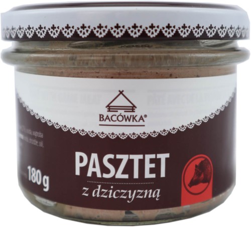 Bacówka - pasztet z dziczyzną 180G