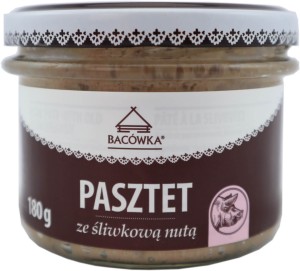 Bacówka - pasztet ze śliwkową nutą 180G
