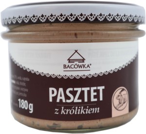 Bacówka - pasztet z królikiem 180G