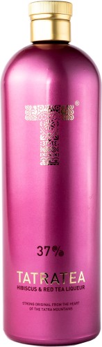 TatraTea Hibiscus &amp; Red Tea Liqueur 37% / 0,7L