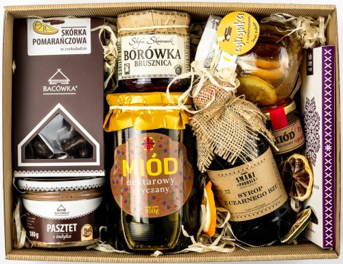 Zestaw z dużym Miodem Gryczanym