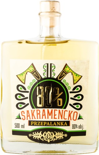 Sakramencko Przepalanka 80% / 0,5L