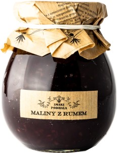 Góralskie Specjały - maliny z rumem 330G