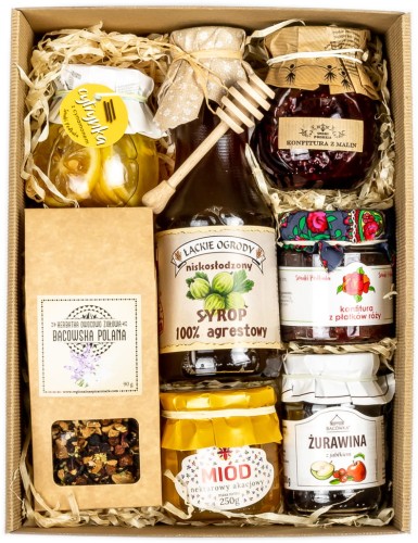 Zestaw z syropem agrestowym