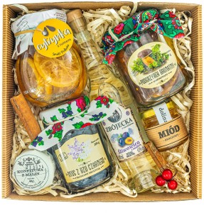 Mini zestaw dla NIEGO ze śliwowicą 63%