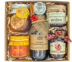 Mini zestaw z miodem pszczelim lipowym