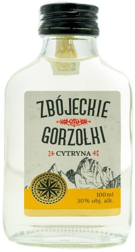 Zbójeckie Gorzołki Cytryna 30% / 0,1L