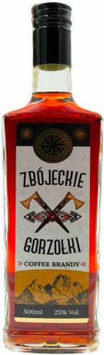 Zbójeckie Gorzołki Coffee Brandy 25% / 0,5L