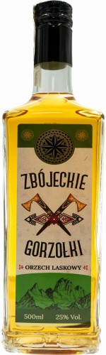 Zbójeckie Gorzołki Orzech Laskowy 25% / 0,5L