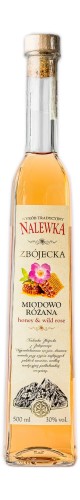 Nalewka Zbójecka Miodowo Różana 30% / 0,5L
