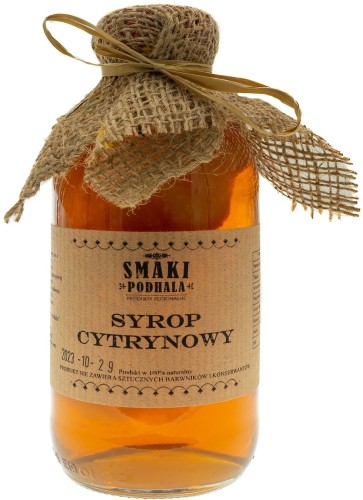 Góralskie Specjały syrop cytrynowy 330 ml