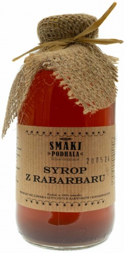 Góralskie Specjały syrop z rabarbaru 330 ml