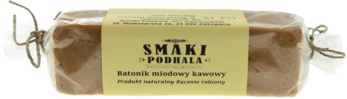 Smaki Podhala - batonik miodowy kawowy