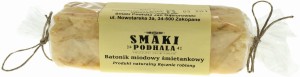 Smaki Podhala - batonik miodowy śmietankowy