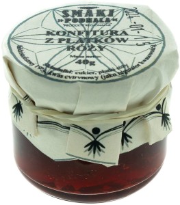 Smaki Podhala - konfitura z płatków róży