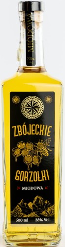 Zbójeckie Gorzołki Miodówka 38% / 0,5L