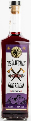 Zbójeckie Gorzołki Śliwka 30% / 0,5L