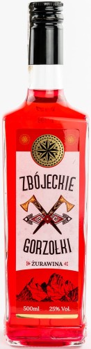 Zbójeckie Gorzołki Żurawina 25% / 0,5L