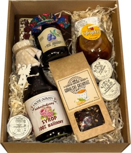 ZESTAW Z SYROPEM MALINOWYM