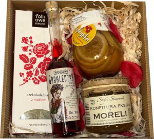 Mini zestaw dla NIEJ z nalewką