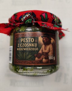 Pesto z czosnku niedźwiedziego 180g