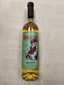 Wino Góraleczka zielona gruszka półsłodkie 12% / 750ml