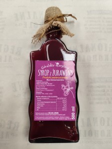 Syrop z Żurawiny 0,5L