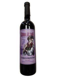 Wino Góraleczka czarna porzeczka półsłodkie 13% / 750ml