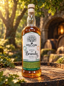 Wolf & Oak Wódka Wilcza Brandy Vin Santo 56,8% / 700ml