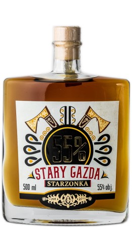 Stary Gazda starzonka 55% - 500 ml.