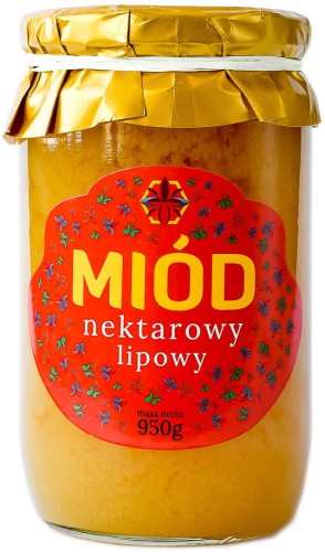 Zbójecki Miód Nektarowy lipowy 950g