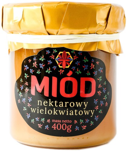 Zbójecki Miód nektarowy wielokwiatowy 400g