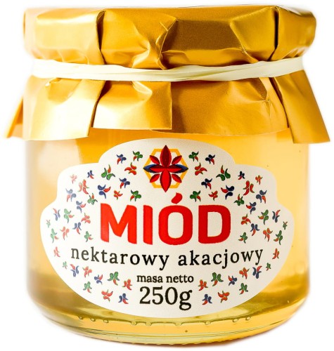 Zbójecki Miód nektarowy akacjowy 250g
