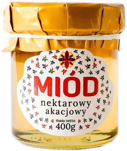 Zbójecki Miód nektarowy akacjowy 400g
