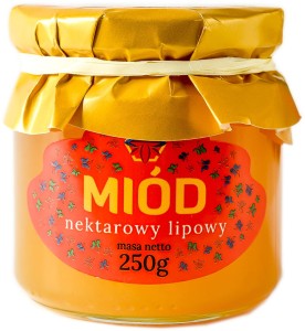 Zbójecki Miód nektarowy lipowy 250g