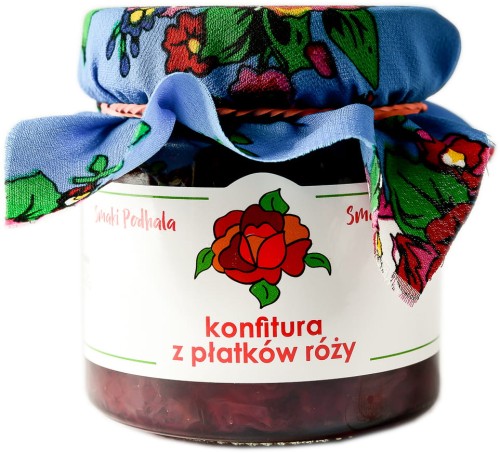 Konfitura z płatków róży 240g