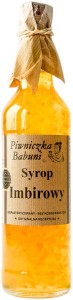 Piwniczka Babuni syrop imbirowy 0,5L