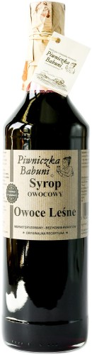Piwniczka Babuni syrop owoce leśne 1L